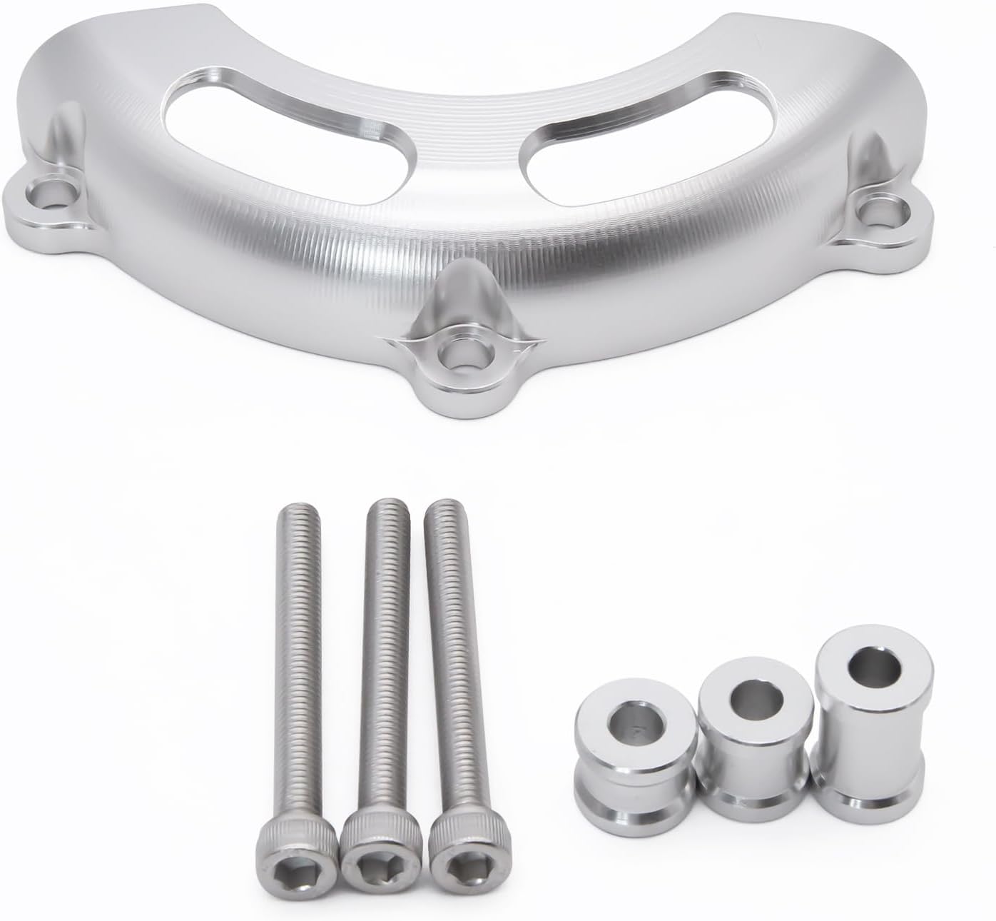 PROCNC Motorcycle Engine Case Cover Frame Slider Crash Protector Guard Cover Frame Set Fit for DAX125 ST125 2022-2025 Super Cub C125 (Black)