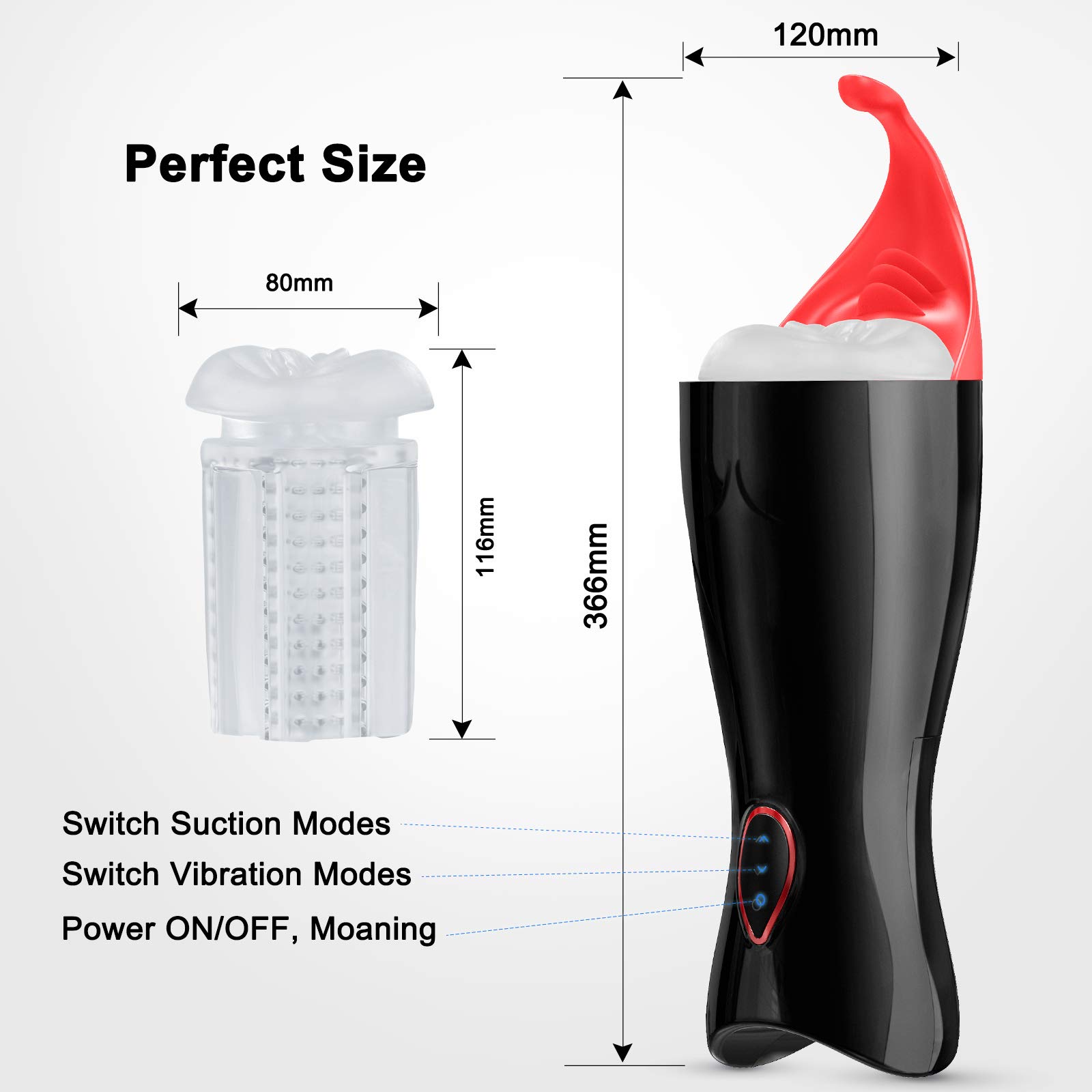 Amazon.com: Male Masturbator with Powerful Vibration & Suction Modes, Adorime Electric Masturbation Cup for Men with 3D Textured Tight Vaginal, Pocket Pussy for Oral Sex with Women Sexy Moans, Sex Toys for Amazon.com: Male Masturbator with Powerful Vibration & Suction Modes, Adorime Electric Masturbation Cup for Men with 3D Textured Tight Vaginal, Pocket Pussy for Oral Sex with Women Sexy Moans, Sex Toys for