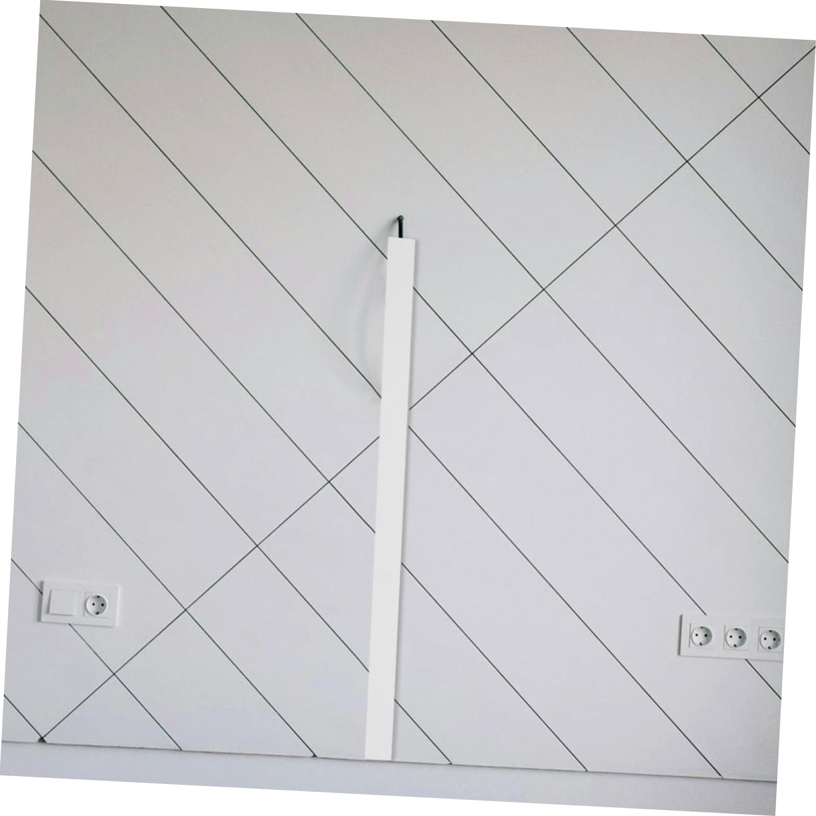 WOONEKY Canalina Per Pvc Flessibile Set Facile Installazione Per Tv e Elettrici Accessori Per e Casa Organizzazione e
