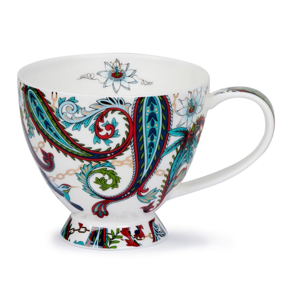 Tasse Dunoon Skye en porcelaine fine de 0,42 l ornée d'or fin 22 carats