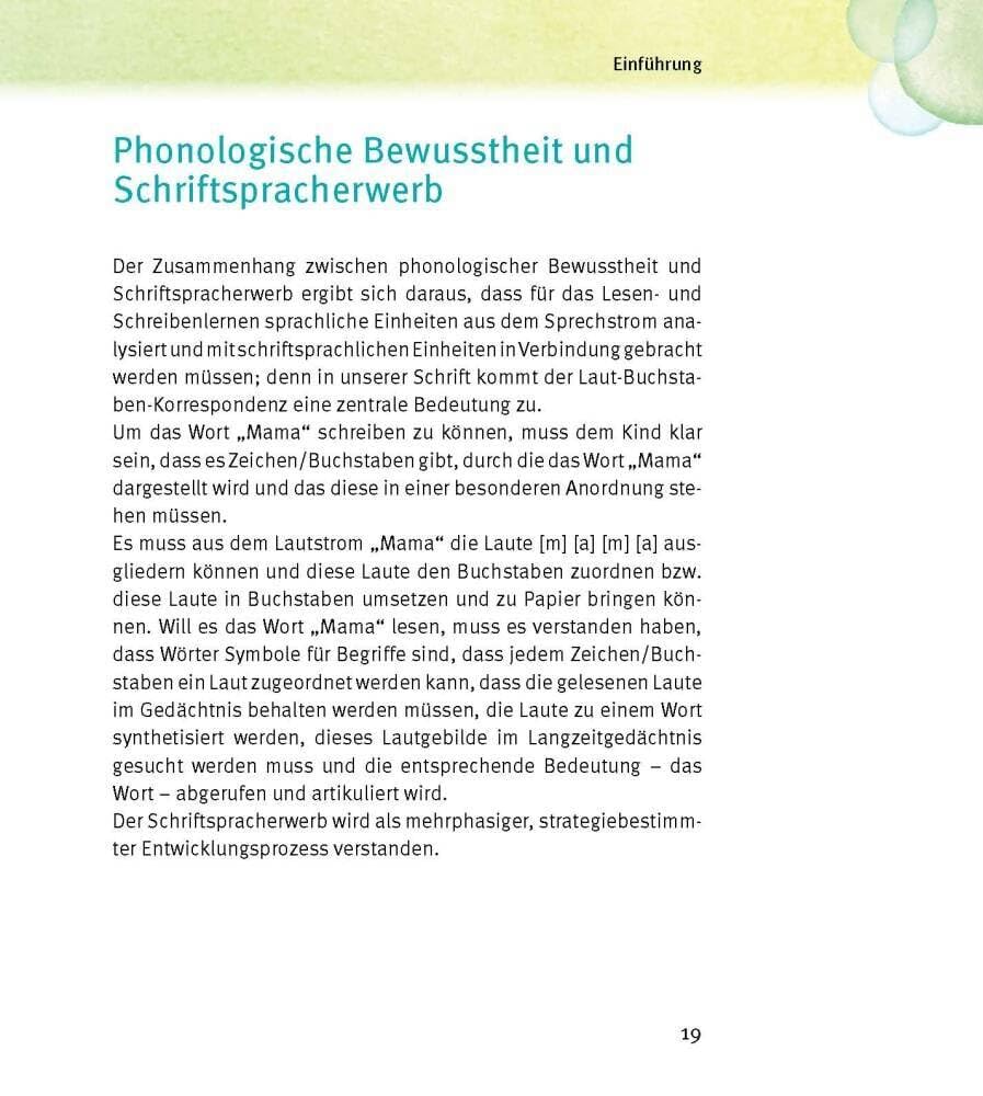 Laute spüren, Reime rühren. Spiele zur phonologischen Bewusstheit für Kinder von 4 bis 7: 120 Silben- und Reimspiele zur spielerischen Sprachförderung
