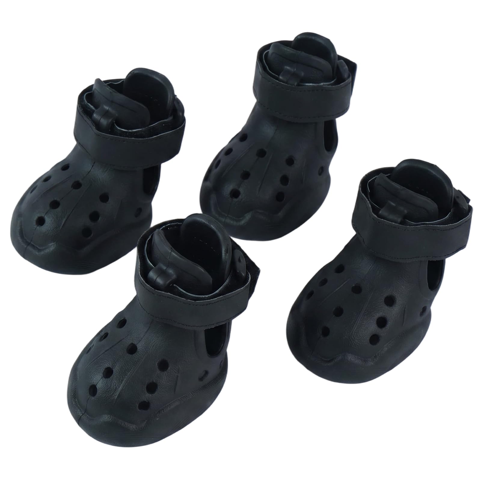 Hjyokuso Dog Shoes for Hot Pavement Large Dogs, Waterproof Dog Boots for Injured Paws, Non-Slip Dog Paw Protectors, Easy Clean Dog Booties for Beach Snow