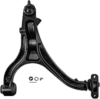 Vista 3 de Detroit Axle - 2 brazos de control inferiores delanteros para Jeep Grand Cherokee Commander 05-10 2005 2006 2007 2008 2009 2010 Conjunto de brazos