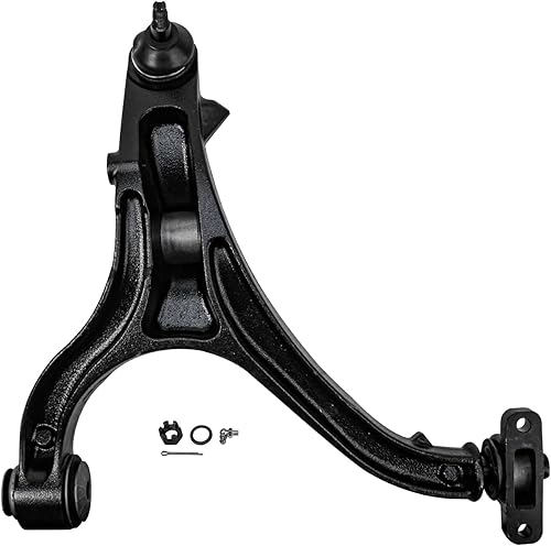 Miniatura 3 de Detroit Axle - 2 brazos de control inferiores delanteros para Jeep Grand Cherokee Commander 05-10 2005 2006 2007 2008 2009 2010 Conjunto de brazos