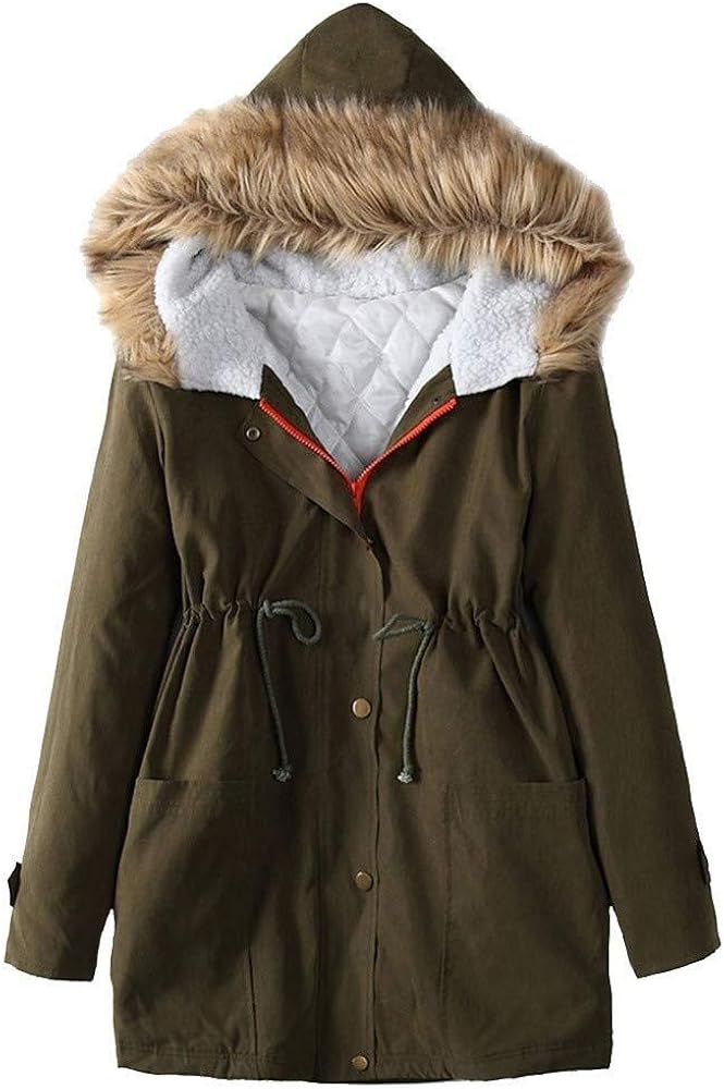 Women's Down Jacket Women Cotton Twill Uppers Polyester Lined Furs