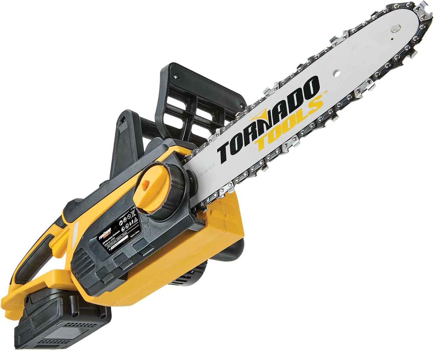 20V Electric Chainsaw, Cordless Battery Powered Chainsaw for Cutting Trees, Pruning & Yard Clean Up