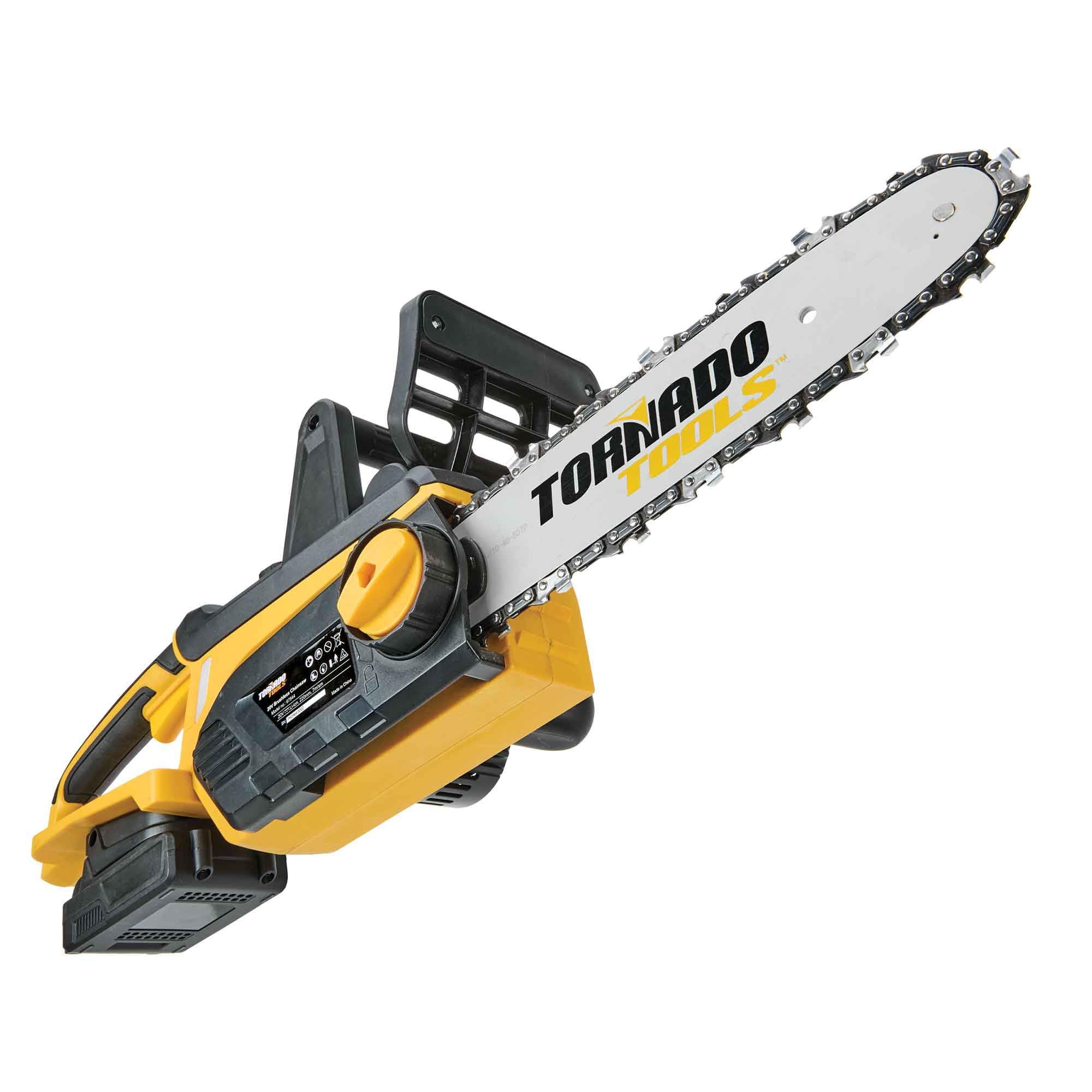 Amazon.com : Tornado Tools 20V Electric Chainsaw, Cordless Battery