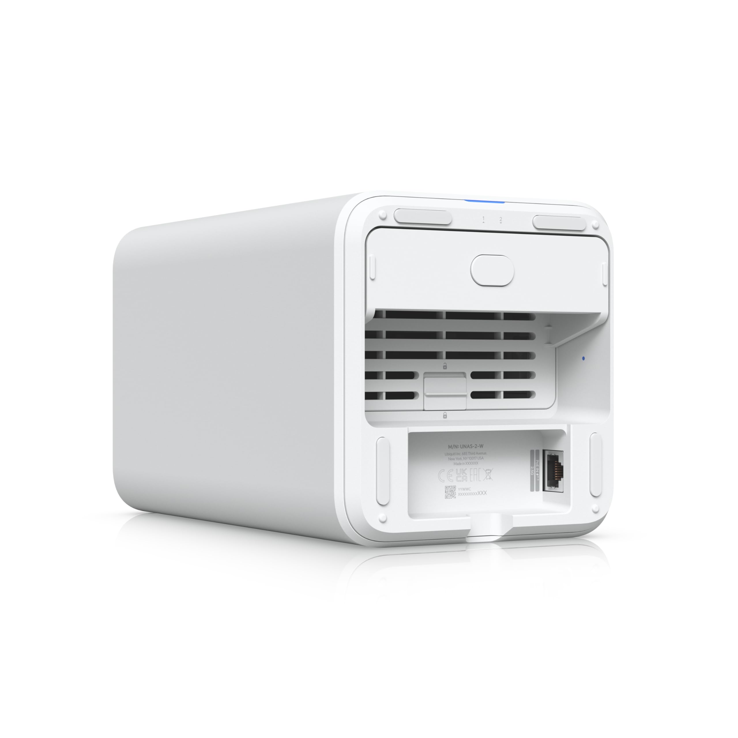 Ubiquiti UNAS 2 2-Bay NAS System weiss