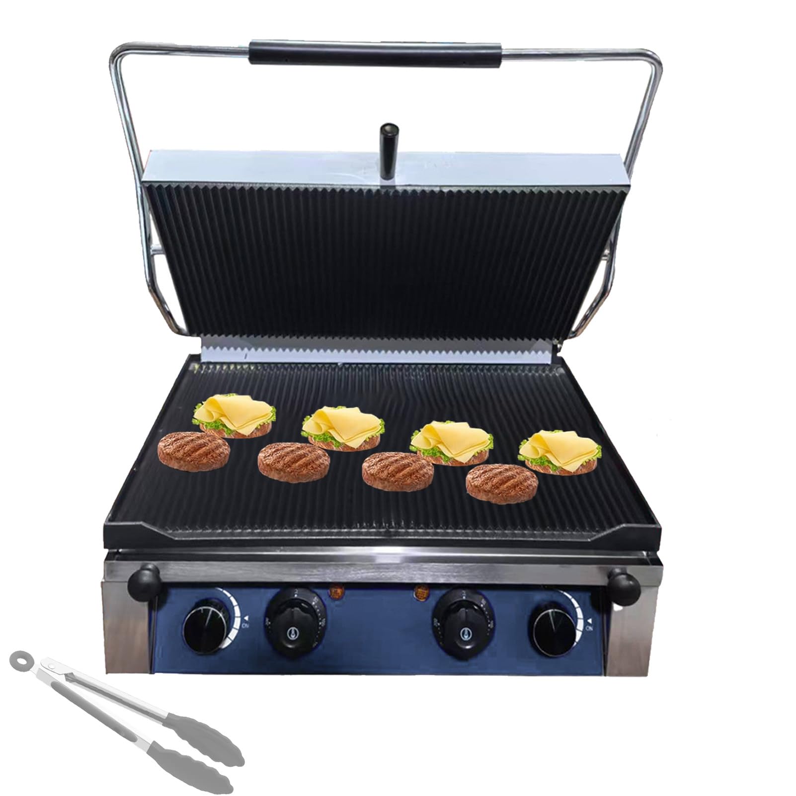 Profesjonalny Opiekacz Do Kanapek, Profesjonalny Grill Do Kanapek, Opiekacz Do Kanapek, Z Rowkowanym Grillem Kontaktowym Lub Grillem Chleb, Kanapki ElectricHeating