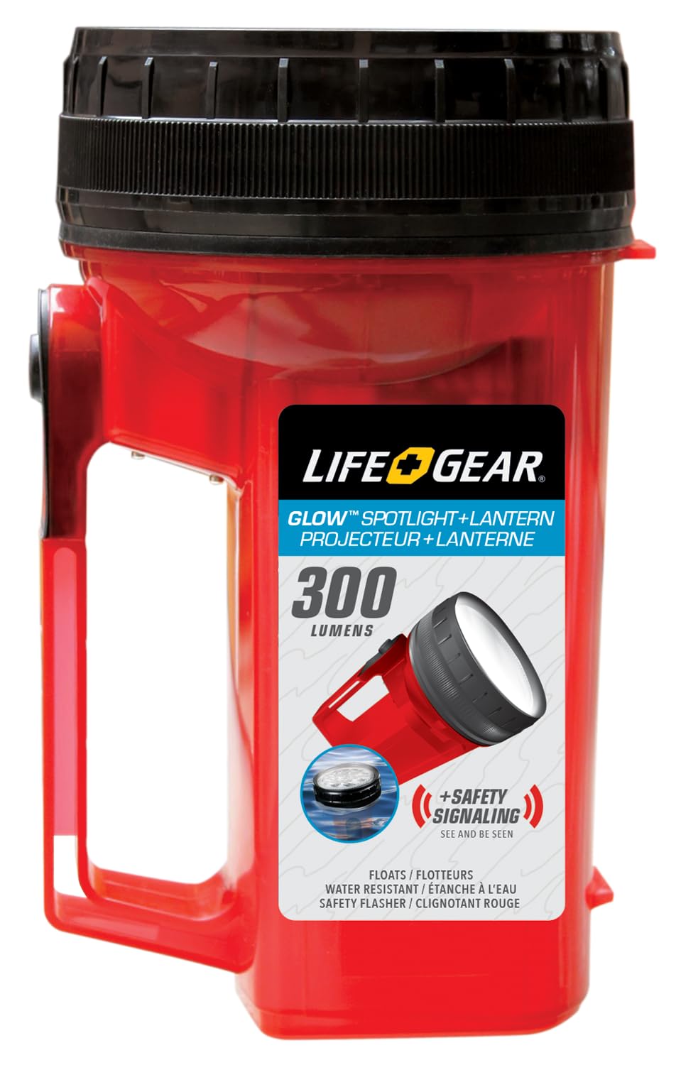 Life Gear LG114 Red Glow LED Spotlight