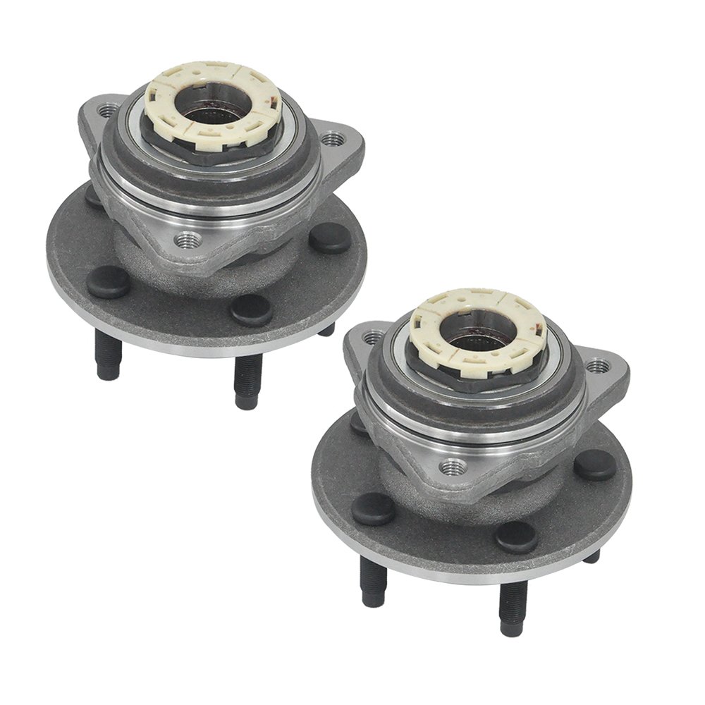 DRIVESTAR 515026 4WD Front Left/Right Wheel Hub & Bearing Assembly for Ford Ranger 1998 1999 2000, 1998-2000 Mazda B3000,98-00 Mazda B4000(4x4 2-Wheel ABS Models ONLY 5 Lugs)(Pair)
