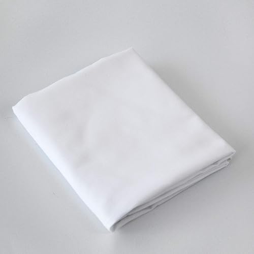 Miniatura 5 de Paquete de 2 sábanas de tamaño estándar para guarderíapreescolar, 23 x 51 pulgadas, sábana para cuna infantil, color blanco, microfibra