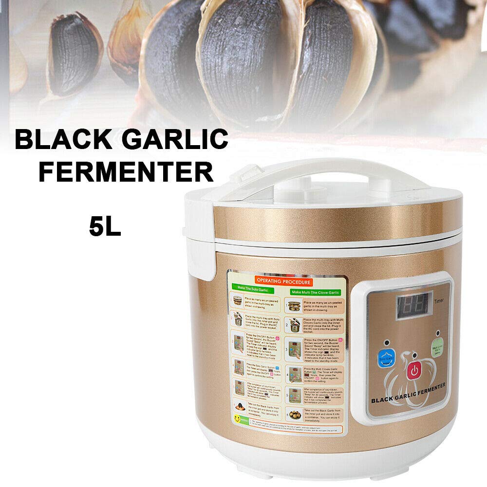 Automatische Fermentationsmaschine 5L Automatisch Schwarzer Knoblauch Fermenter 12-15 Tage Automatischer Smart 220V