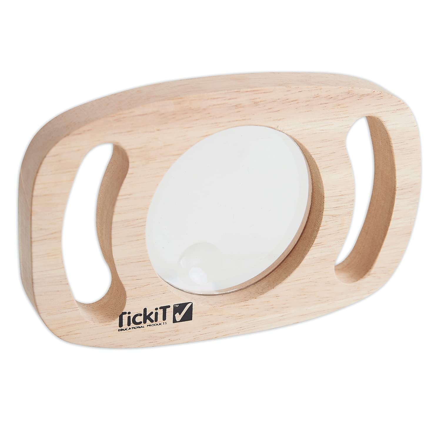 TickiT Easy Hold Magnifier | Sensory Mirror For Toddlers | Magnifying Lens for Kids | Open-Ended Sensory Toy for Kids