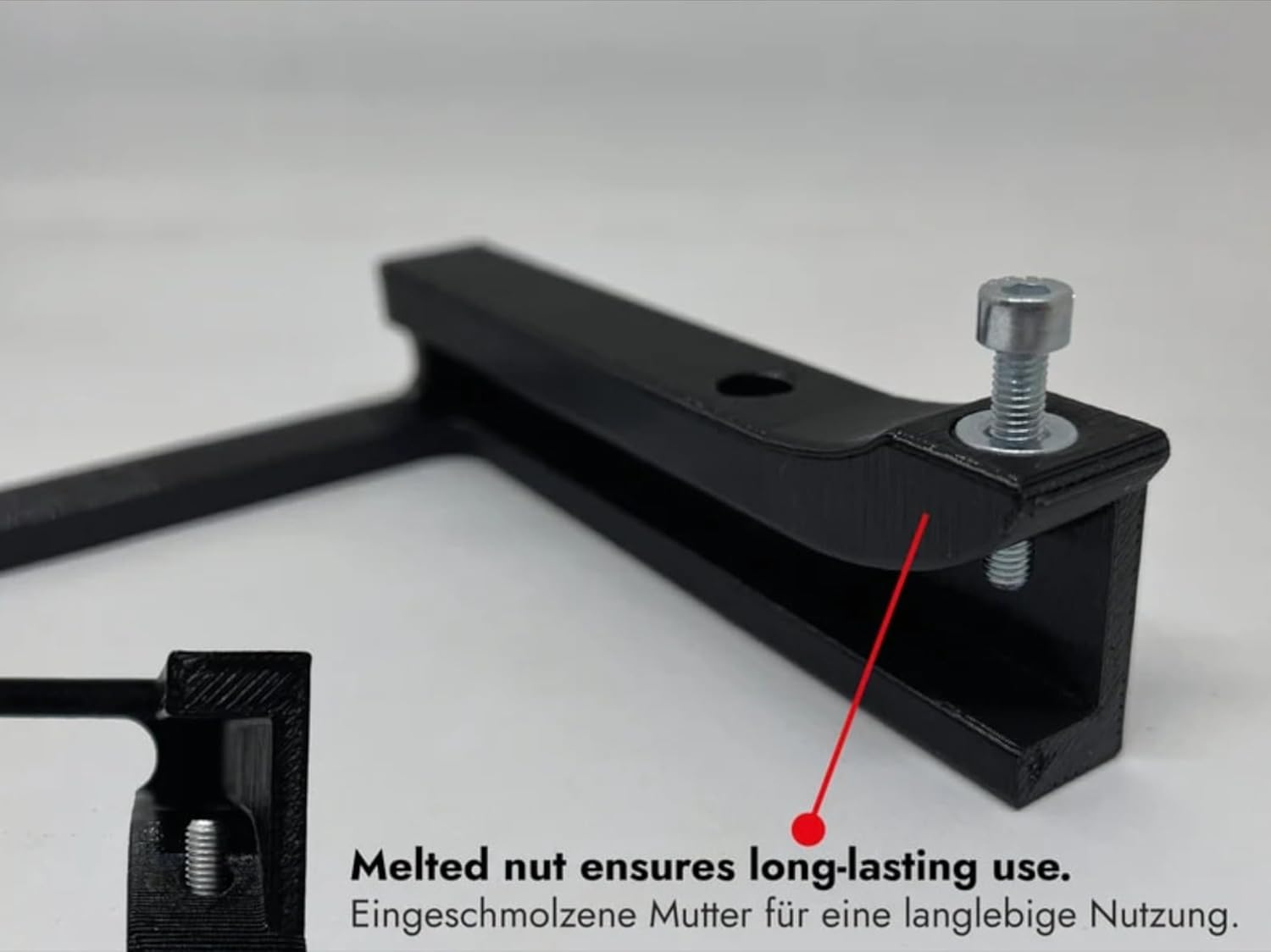 Articulated Under Table Mount, Concealed Sliding Streaming Tools, Compatible with Stream Deck XL 32 Key Programmable Controller, for PC Gaming Devices of Gamers (Black)