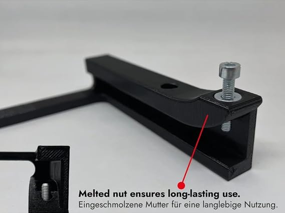 Articulated Under Table Mount, Concealed Sliding Streaming Tools, Compatible with Stream Deck XL 32 Key Programmable Controller, for PC Gaming Devices of Gamers (Black)