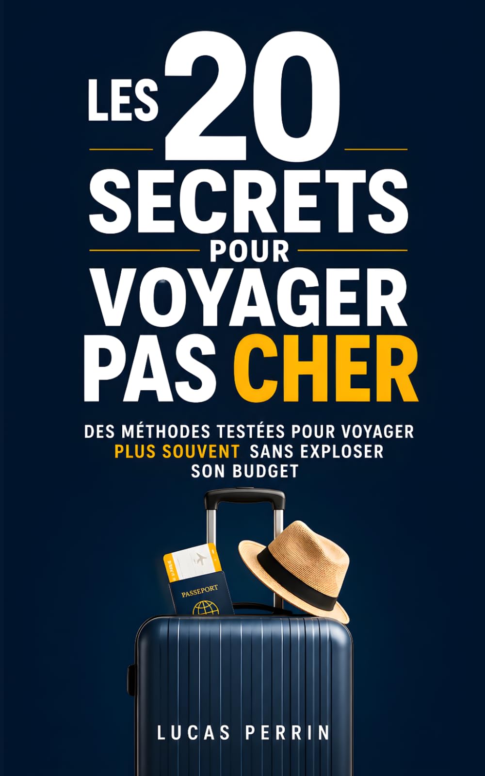 Les 20 Secrets pour Voyager Pas Cher: Des Méthodes Testées pour Voyager Plus Souvent Sans Exploser son Budget | Livre Comment Voyager Pas Cher | Voyage Économique et Petit Budget