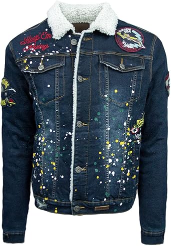 Top Gun Flying Tigers Denim Jacket at 
