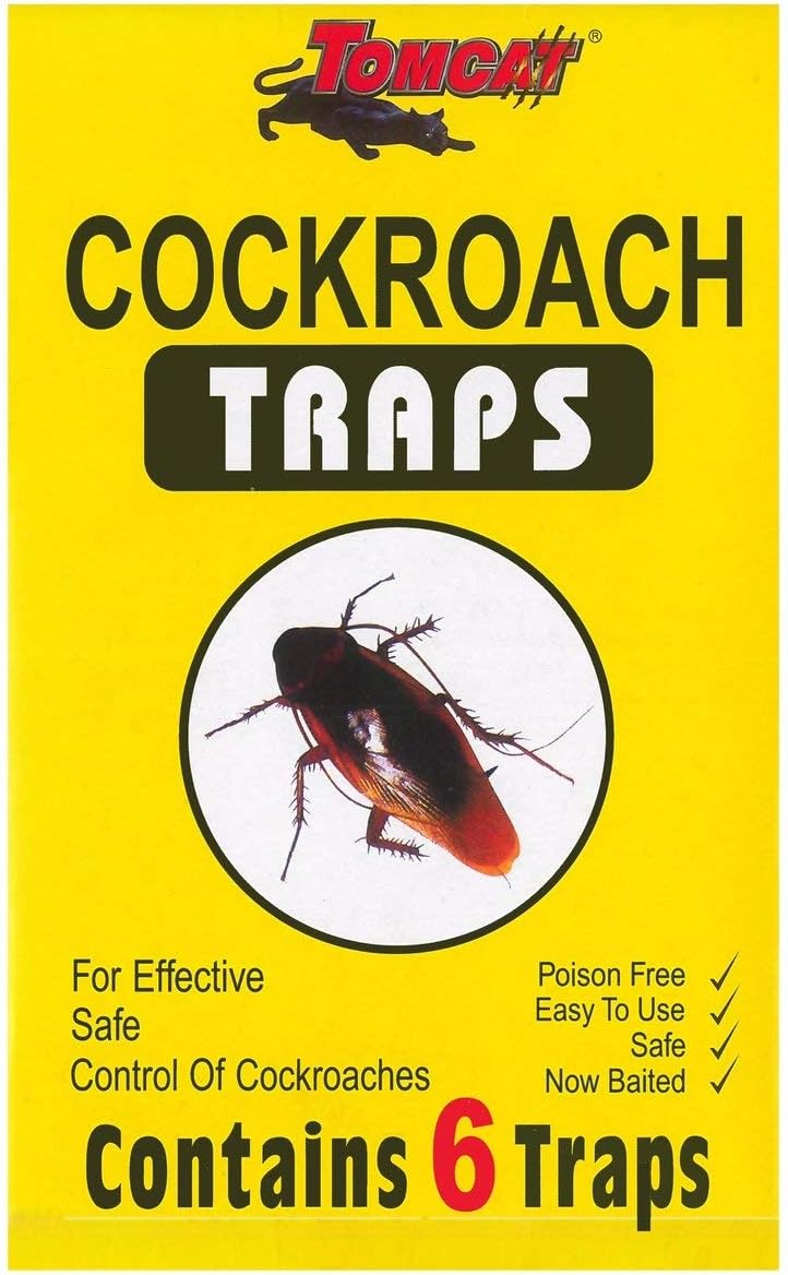 SourceDIY Pack of 2 Cockroach Traps High Efficiency Indoor Sticky Multi