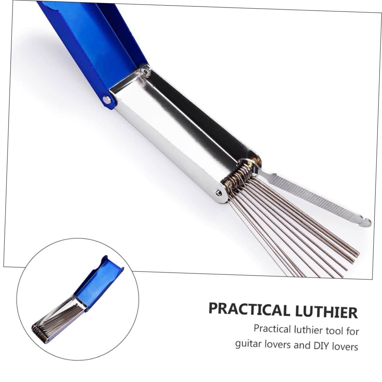 Lima Per Capotasto Chitarra - Set 3 File Acciaio Inossidabile Per Regolazione Tasti | Per Liutai