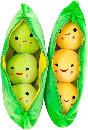 Miniatura 1 de Linda almohada de felpa de guisante suave, regalos para novia y niños, fiesta de cumpleaños, 19.7 pulgadas