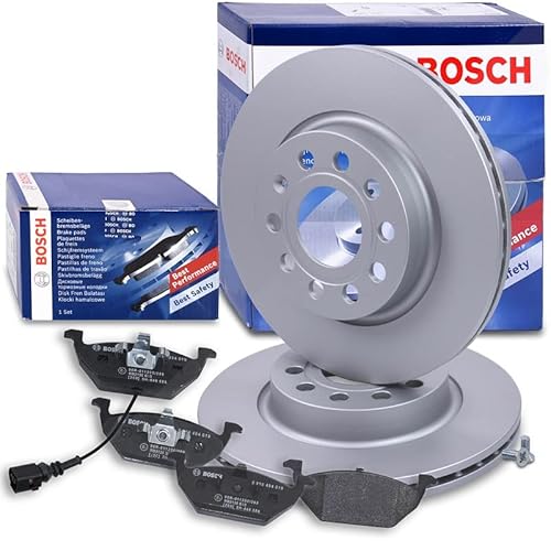 Bosch Bremsenset Vorderachse inkl. Bremsscheiben vorne Ø 280 mm Belüftet und Bremsbeläge vorne