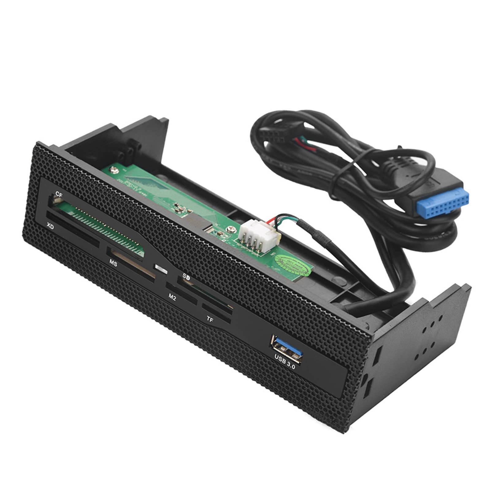 PC Card Internal Reader USB 3.0 Front Panel Hub per Schede M2, SD, MS, XD, CF, TF
