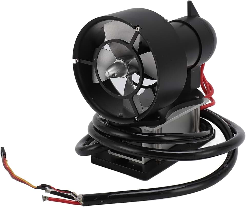 Motor Sem Escova Subaquática 11,3 Kg 12-25.2V CNC6061 Todo Controlador de Motor Integrado de Alumínio de Metal para Peixe para Barcos de Barco de Barco Elétrico Equipamento de