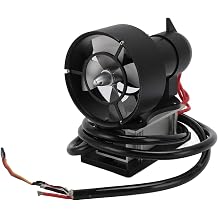 Underwater Thruster, 12-25.2V Brushless Motor Kayak Motor, Electric Boat Propulsion with 4 Blades Propeller for RC Boat ROV Submarine Kayak Tug CCW