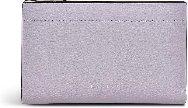 RADLEY London Newton Avenue Womens Leather Medium Bifold Purse, Bellflower