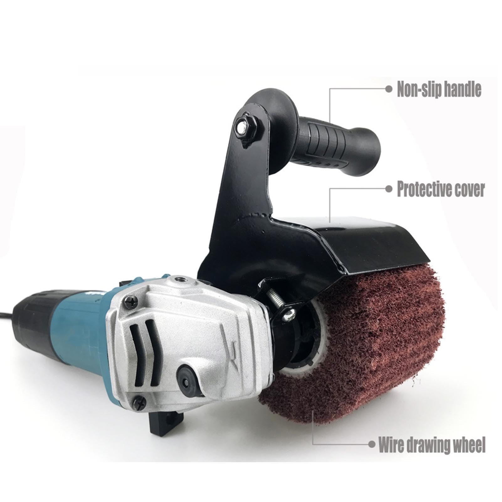 Máquina Pulidora de Metales, Ajustes de Velocidad Ajustables Ergonómicos Máquina Pulidora de Pulido, Máquina Pulidora de Pulido Juego de Lijadora Pulidora para Pulido de Acero