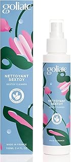 GOLIATE Nettoyant pour Sextoys/Jouets Adultes - Simple, rapide, facile - Naturel, Vegan 100 ML