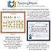 TestingMom.com Gifted Learning Flash Cards Math Concepts for Pre-K to Kindergarten Addition, Subtraction, Counting, & More for CogAT, Iowa Test, NNAT, OLSAT, NYC Gifted and Talented