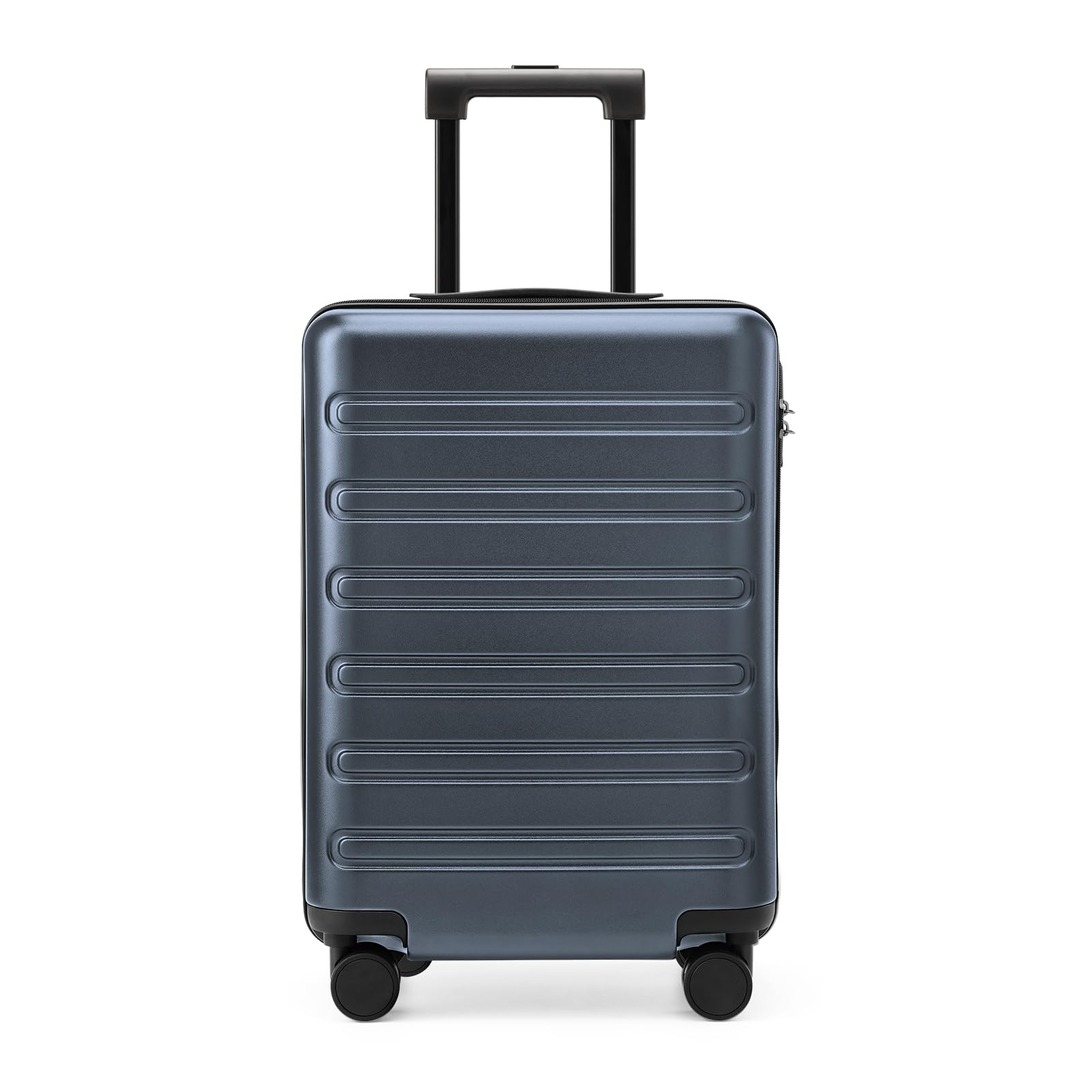NINETYGO Medium Checked Luggage 24 Inch, Checking In Luggage with Smooth Spinner Wheels, Expandable, Hard Shell PC+ABS Suitcase, Lightweight Travel Luggage, TSA Approved (Grey, Andes)