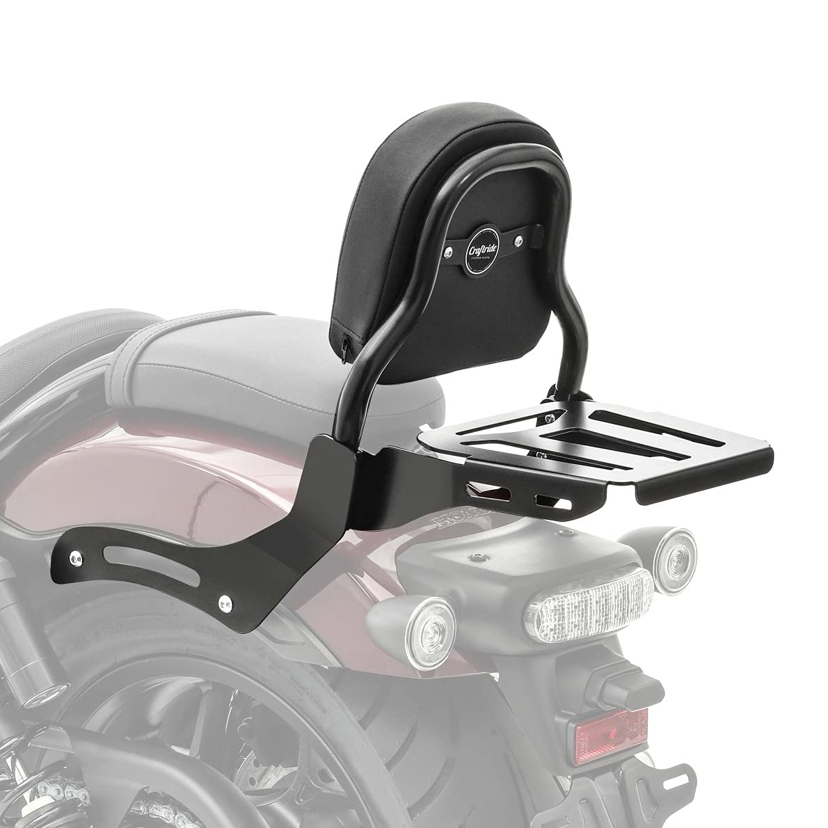 Buy Craftride Sissy bar XS3 for Honda Rebel 1100 2021 with luggage rack