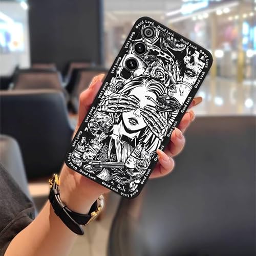 Phone Case Compatible with ZTE Nubia Red Magic10 Air, Cartoon Full wrap Silicone Protective Dirt-resistant Waterproof TPU Shockp
