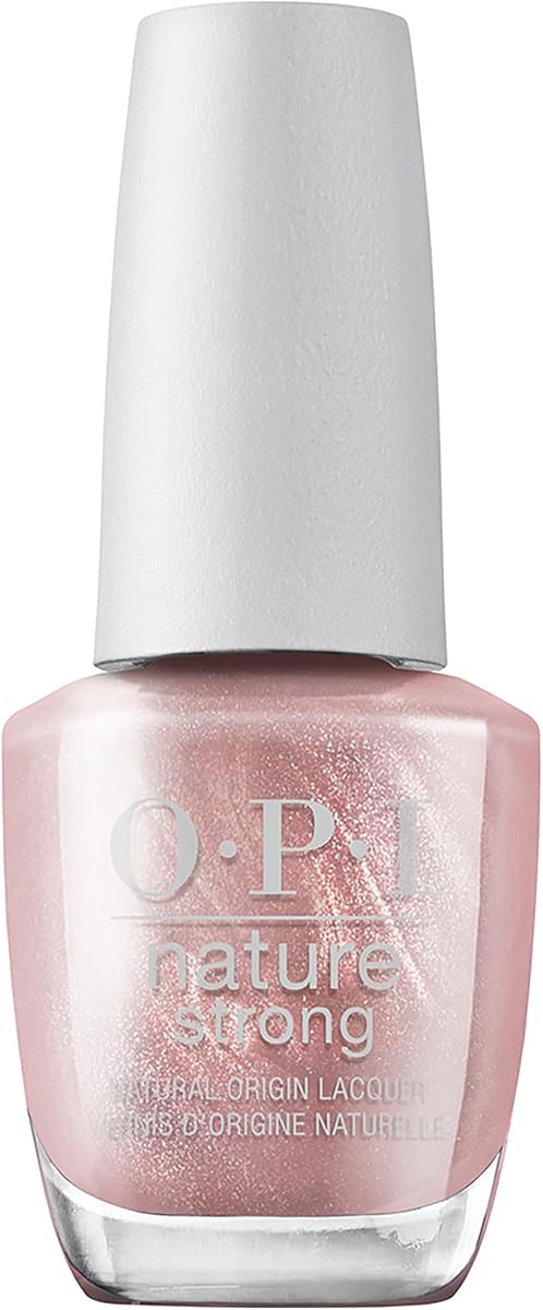 OPI Nature Sistema de 3 pasos de origen natural fuerte | Base, capa superior y colores | Colores de esmalte de uñas y abrigos botánicos | Alto Brillo + Protección del Color | Ecológico, a base de plantas, vegano y libre de crueldad