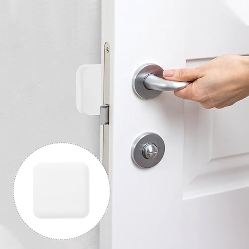 Miniatura 7 de 20 piezas de parachoques de silicona para puerta, topes de puerta protectores de pared contra pomos de puerta, protectores autoadhesivos para pomos