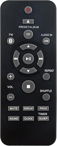 Reemplazo de control remoto para Philips Micro Music Stereo System BTM2180 BTM218037 BTM2280 BTM228012 BTM2355 BTM1180 BTM2130 BTM231012 BTM231055 disponible en Yaxa Costa Rica