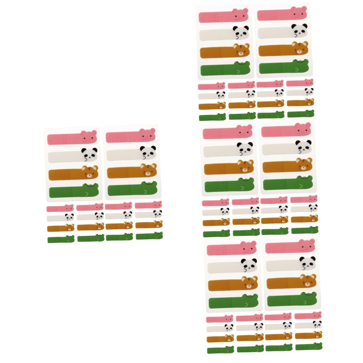 Onglets de page transparents NUOBESTY repositionnables sans trace - 8