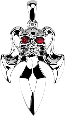 YTC Summit Dagger Skull Pendant Collectible Medallion Necklace Accessory Jewelry