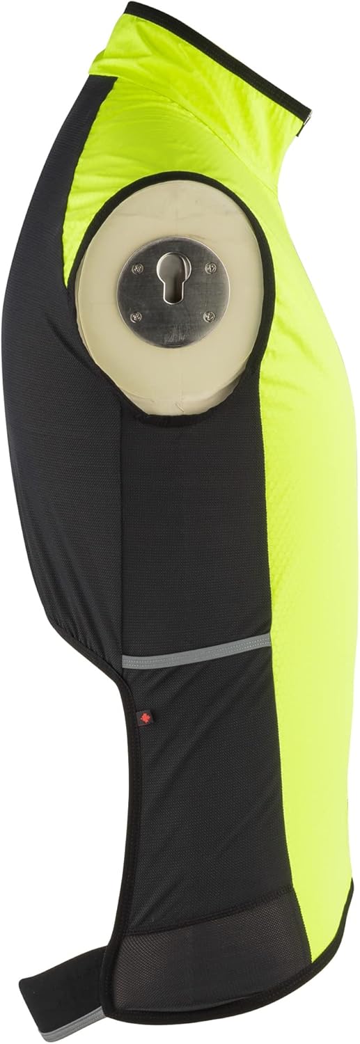 Louis Garneau, Men's, Metal Heat Vest, Bright Yellow, Medium - Image 4