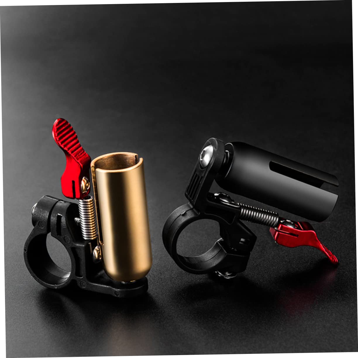 Mipcase Timbre Bicicleta Clásico de Cobre Resistente con Sonido Potente Campana Alarma Ciclismo para Bicicleta y Carretera Accesorio Duradero y Negro
