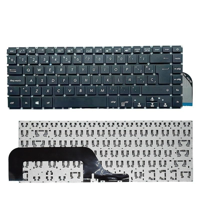Clavier espagnol NSK-WK2SQ0T pour Asus X505B R504Z noir neuf