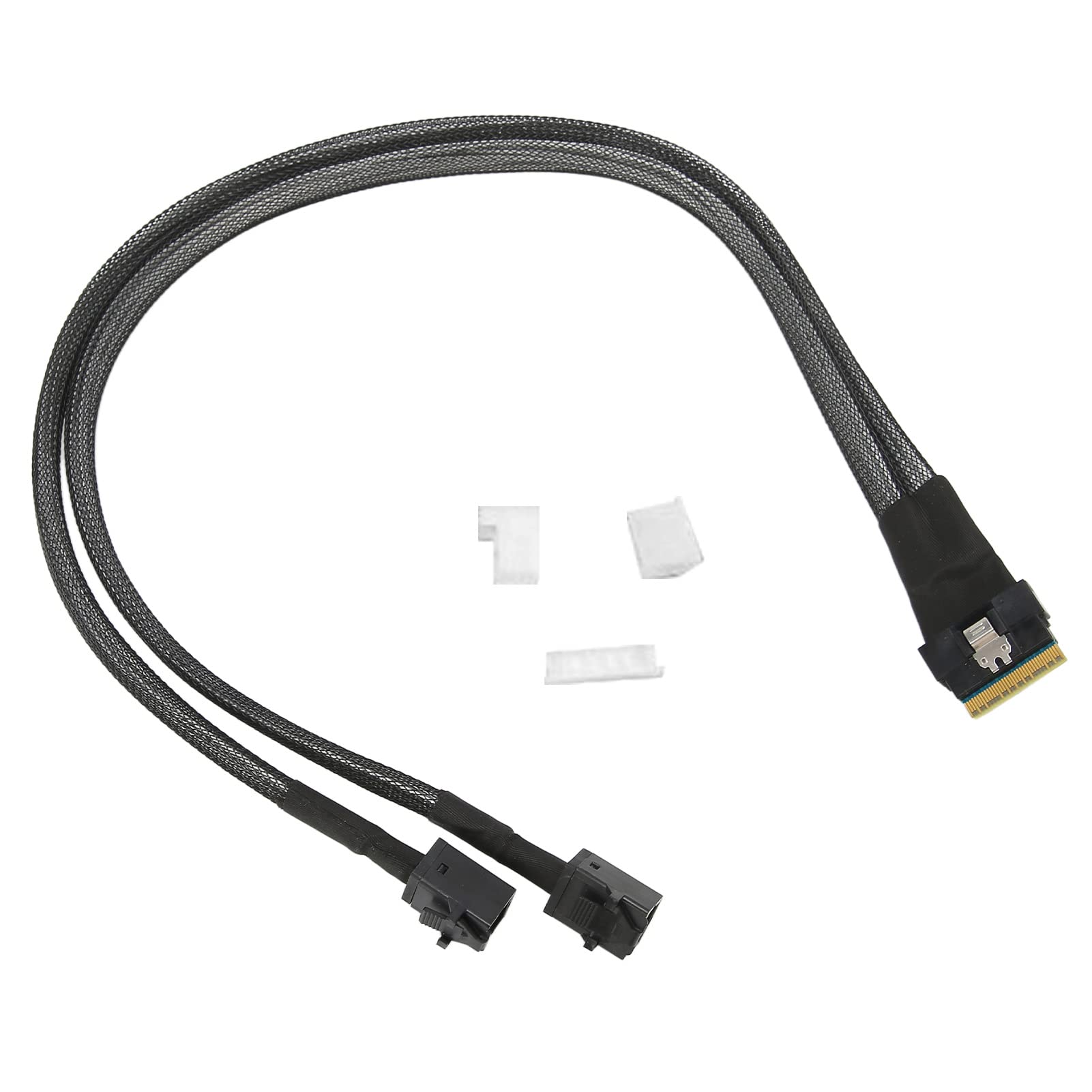 Mini SAS Cable, SFF-8654 8i to 2 * SFF-8643 Server, MINISAS Server