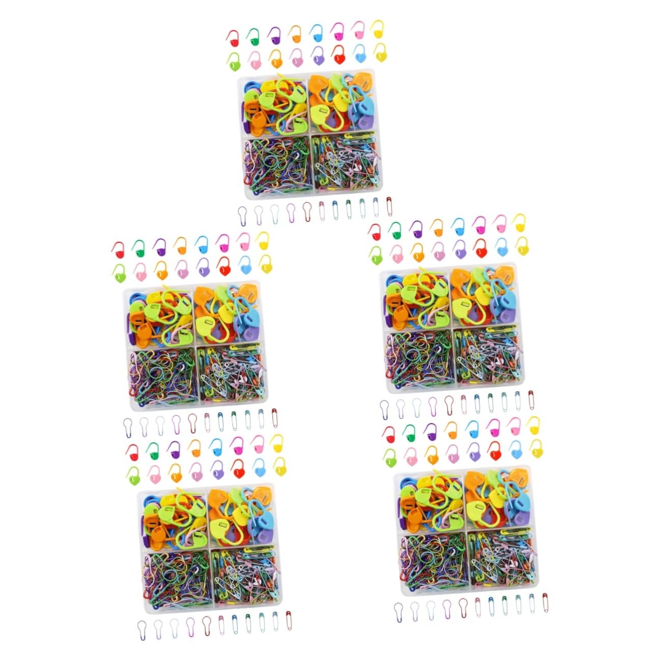 5juegos Marcadores De Ganchillo De Cartoon De Marcadores De Puntadas Coloridos Accesorios Para Tejer y Manualidades Prácticos y Perfectos Para Proyectos De Crochet