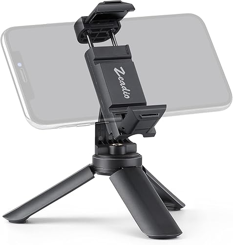 Zeadio Mini trípode para smartphone, trípode de escritorio de bolsillo para todos los teléfonos