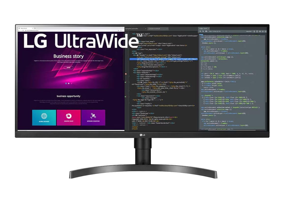 LG 34WN750-B 34インチ/ 平面ウルトラワイド(3440×1440) Amazon.co.jp: LG モニター ディスプレイ 34WN750-B 34インチ/3