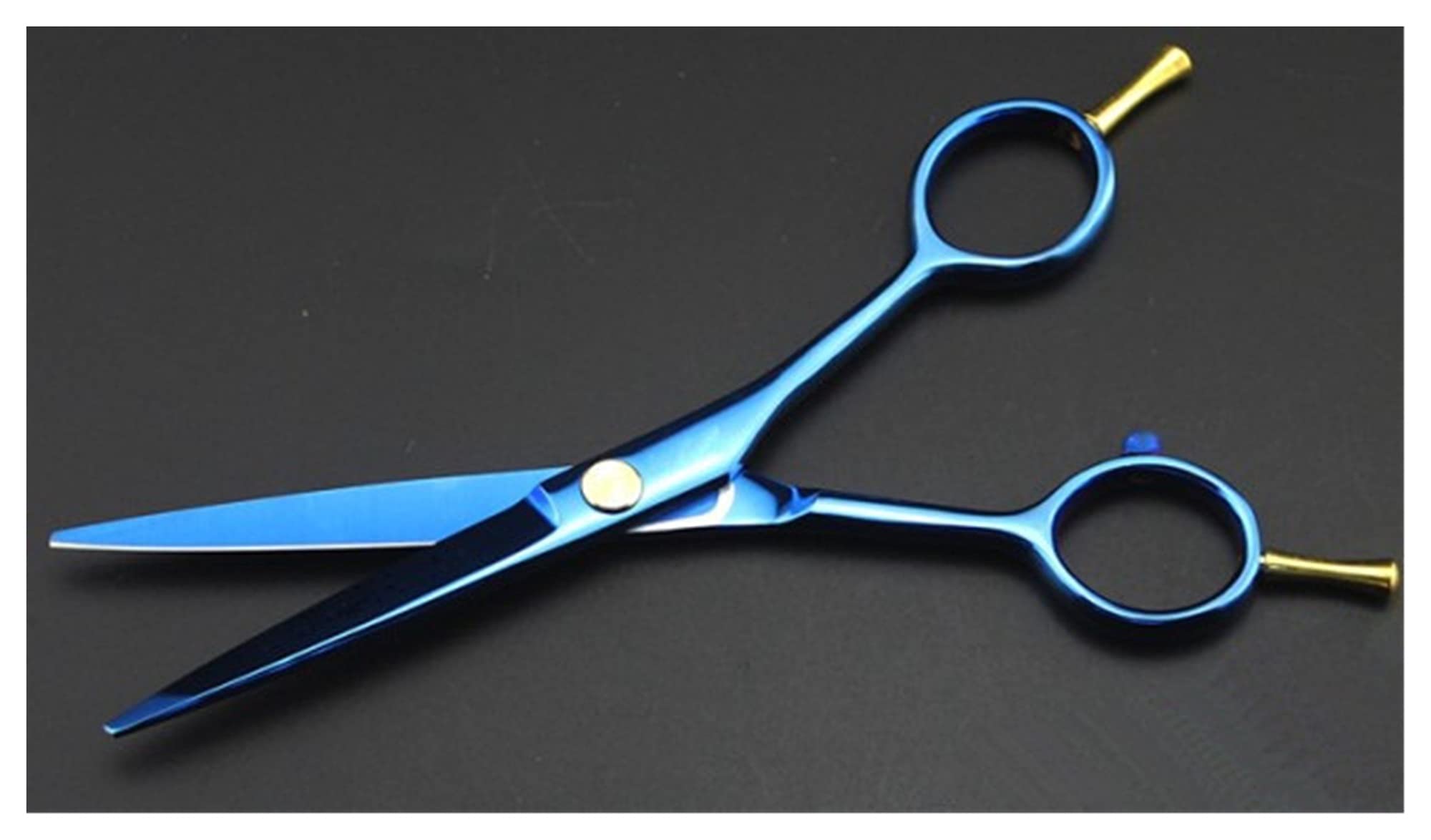 Tijeras Para Cortar El Pelo, Tijeras Profesionales Japonesas 440C De 5,5 Pulgadas, Tijeras Azules De Dos Colas Para Cortar El Pelo, Tijeras De Peluquería, Tijeras De Peluquería, Corte De Pelo, Corte,