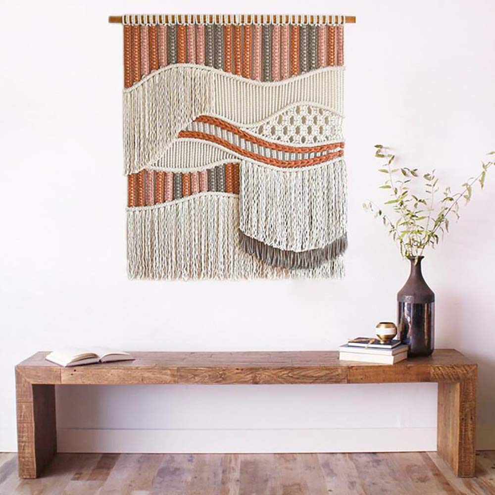 Macrame tapestry ♡BIGsize　サンセット　オーダー注文にて Macrame tapestry ♡BIGsize サンセット オーダー注文にて